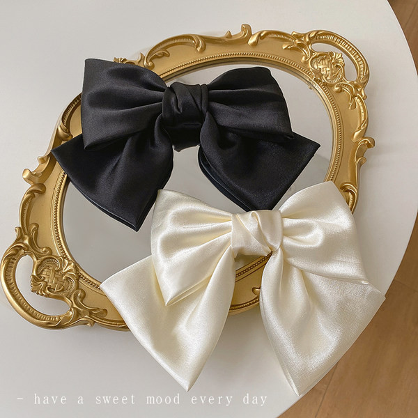 Дамска ежедневна щипка за коса с панделка