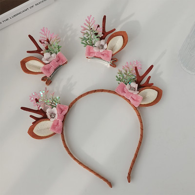 Дамска диадема и щипка с уши