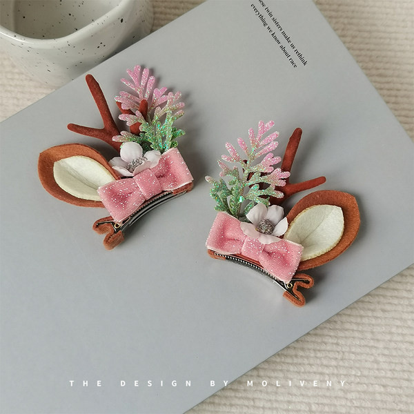 Дамска диадема и щипка с уши