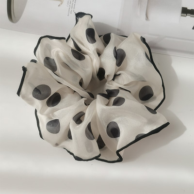 Дамски ластик за коса с флорални мотиви