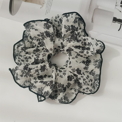 Дамски ластик за коса с флорални мотиви