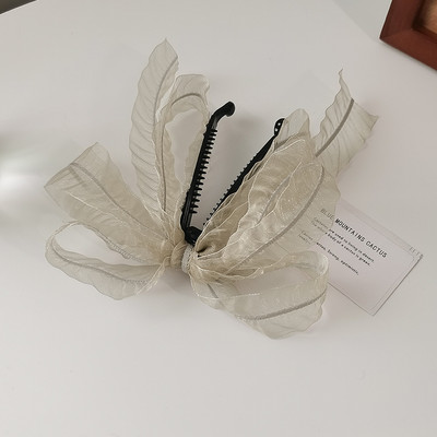 Шнола за коса с тюл