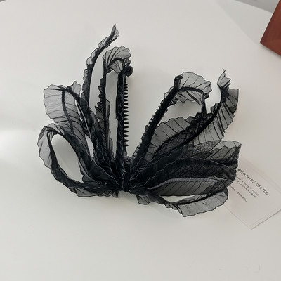 Шнола за коса с тюл