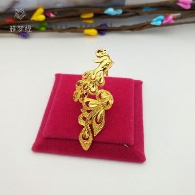 Регулируем дамски пръстен с флорален мотив