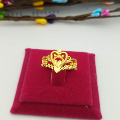 Регулируем дамски пръстен с флорален мотив