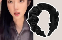 Изчистена дамска диадема с къдрици