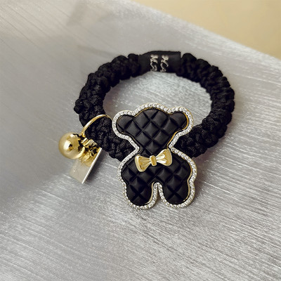 Дамски ластик с декоративно мече