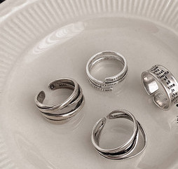 Дамски регулируем пръстен от титаниева стомана