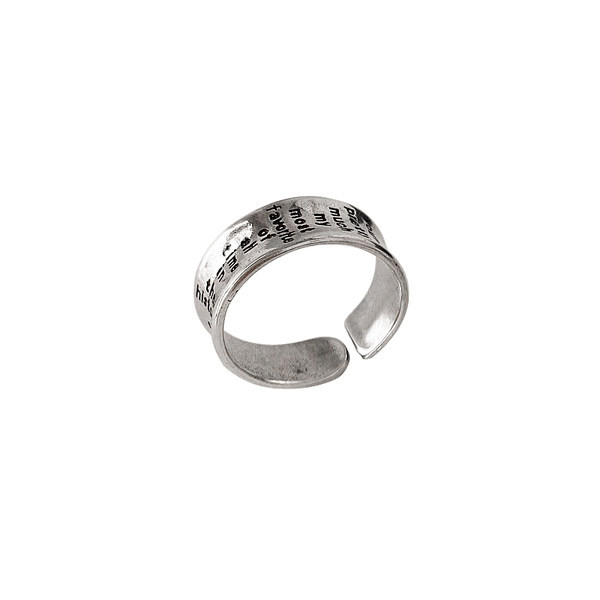 Дамски регулируем пръстен от титаниева стомана