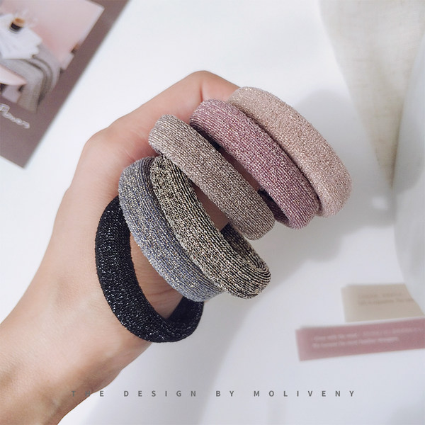 Дамски безшевен ластик за коса