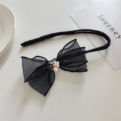 Дамска ежедневна шнола с възел и панделка