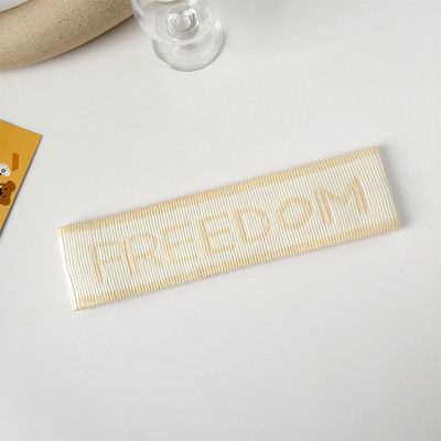 Спортна лента за коса с надпис