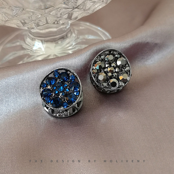 Дамска фиба за коса с цветни камъни 