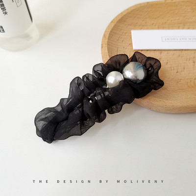 Дамска щипка за коса с перли