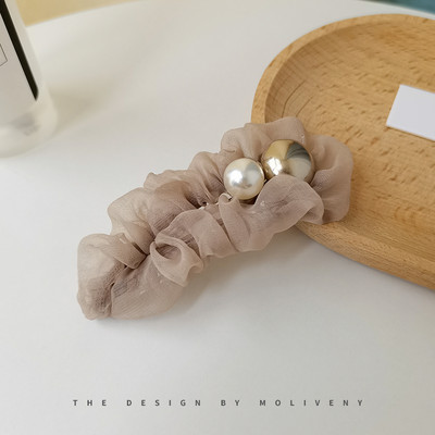 Дамска щипка за коса с перли