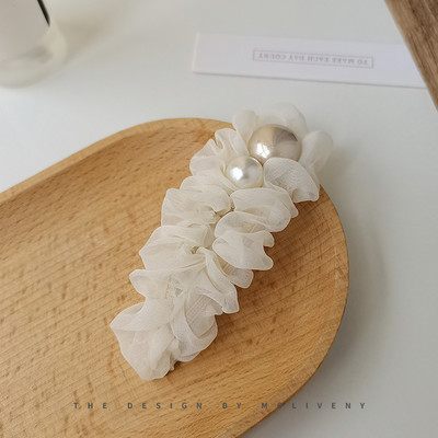 Дамска щипка за коса с перли