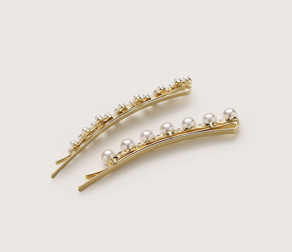 Дамска щипка за коса с перли