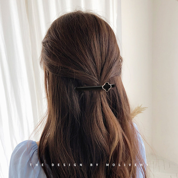 Дамска фиба - за коса с цветни перли