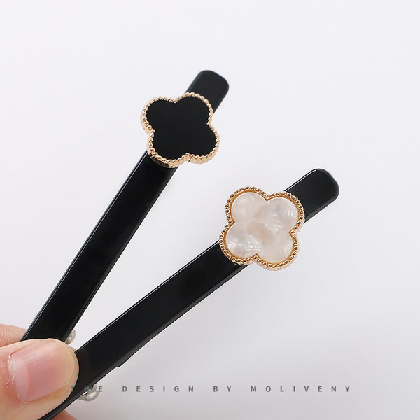 Дамска фиба - за коса с цветни перли