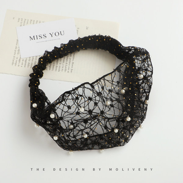 Дамско перлено венче за коса 