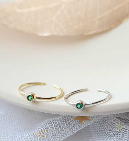 Дамски пръстен - с декоративен камък 