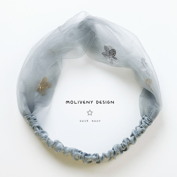 Дамска диадема за коса с флорални мотиви 