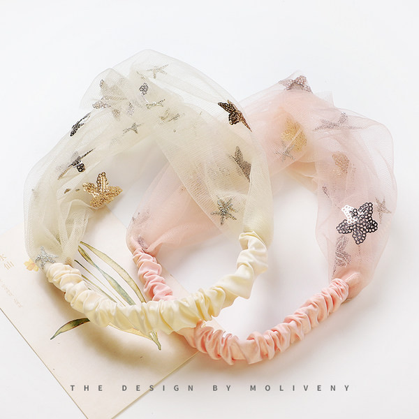 Дамска диадема за коса с флорални мотиви 