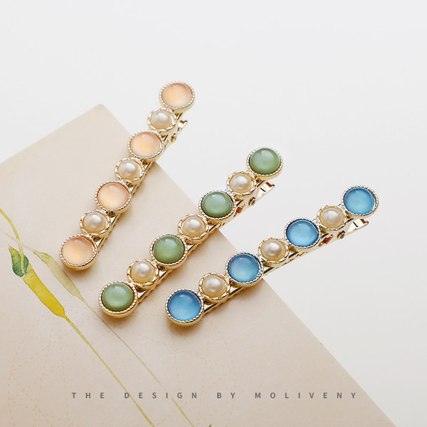 Дамска фиба - за коса с перли 