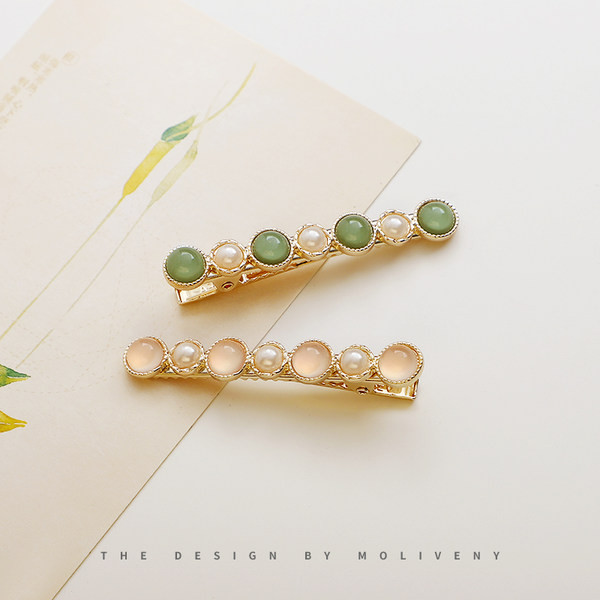 Дамска фиба - за коса с перли 