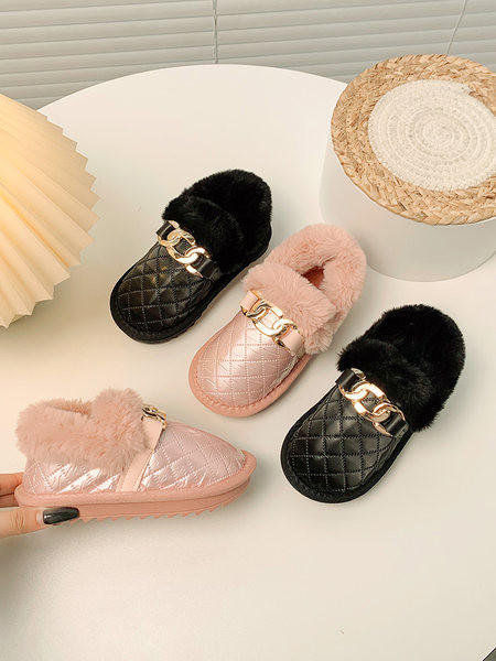 Детски поларни обувки с метални елементи