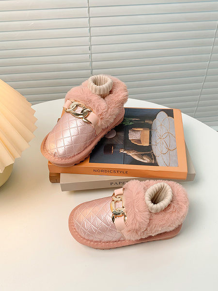 Детски поларни обувки с метални елементи