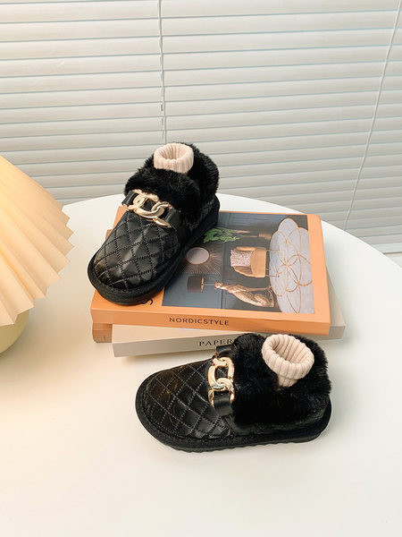 Детски поларни обувки с метални елементи