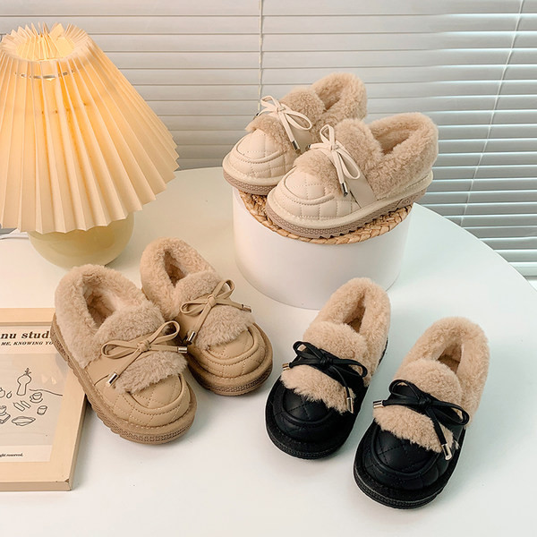 Детски ежедневни обувки с пух