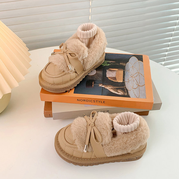 Детски ежедневни обувки с пух