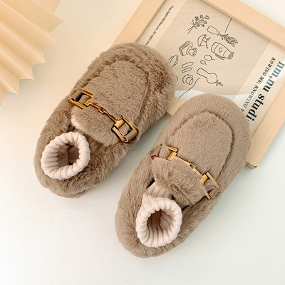 Детски обувки с пух 