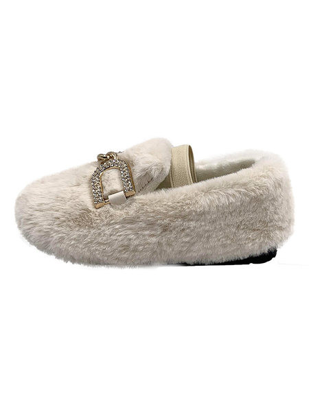 Поларни детски обувки с метални елементи