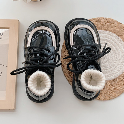 Παιδικά casual loafers με κορδόνια για κορίτσια