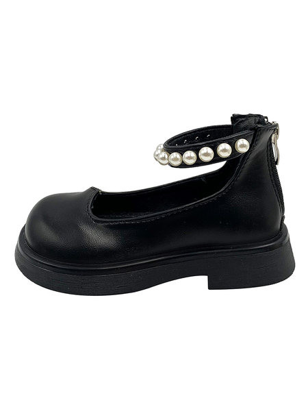 Елегантни обувки от еко кожа с камъни