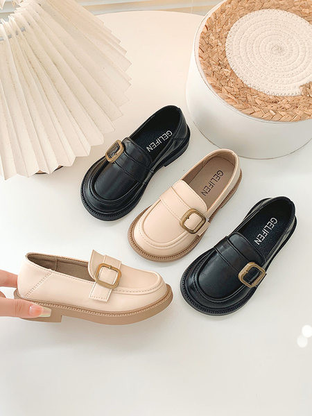 Детски есенни обувки за момичета с катарама