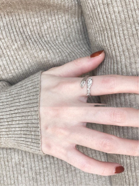 Дамски ежедневен пръстен с камъни