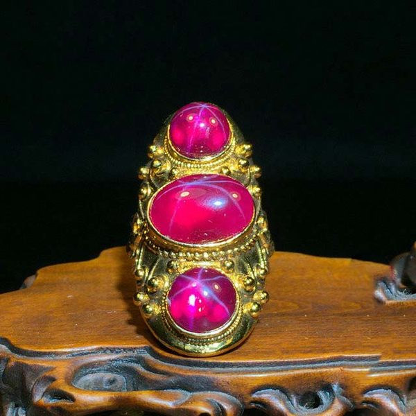 Регулируем ретро пръстен за жени