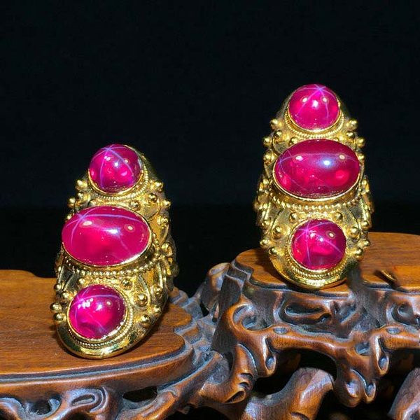 Регулируем ретро пръстен за жени