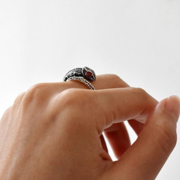 Дамски пръстен тип хамелеон