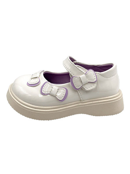 Ежедневни детски обувки с панделки за момичета