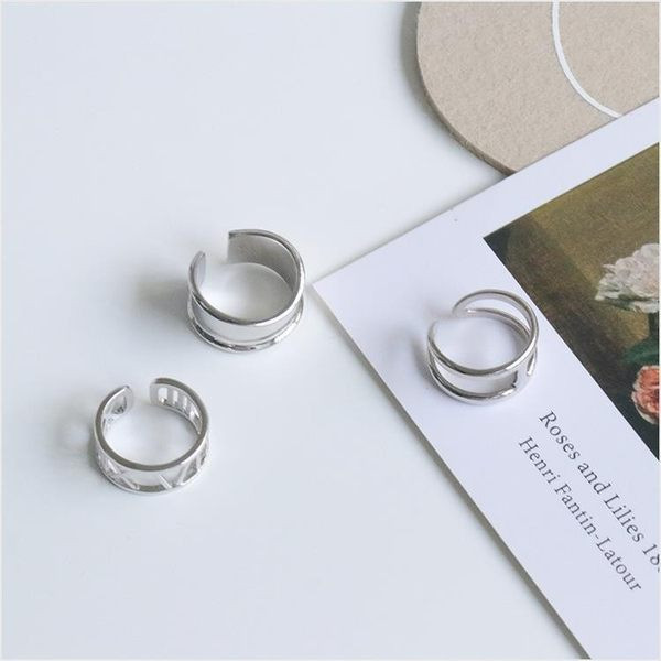 Inel de dama cu cifre romane