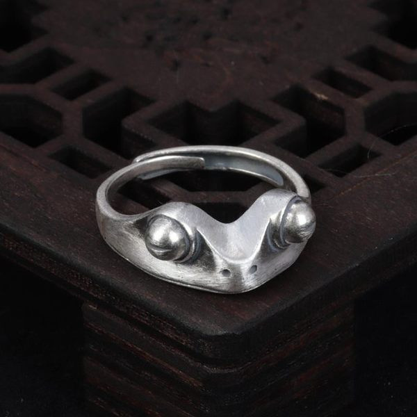 Inel de dama reglabil de culoare argintie