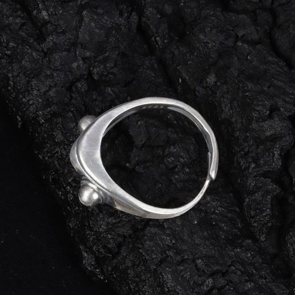 Inel de dama reglabil de culoare argintie