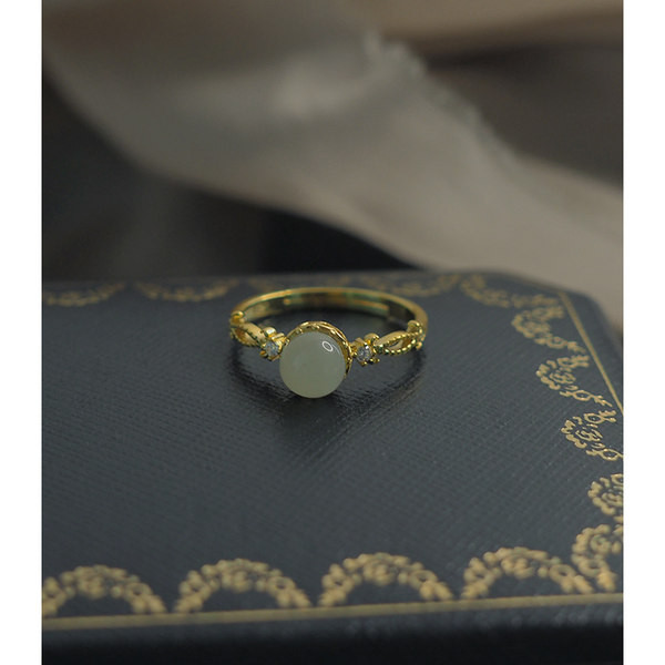 Inel de piatră reglabil pentru femei