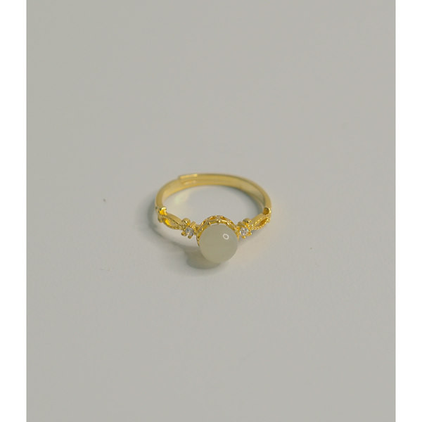 Inel de piatră reglabil pentru femei