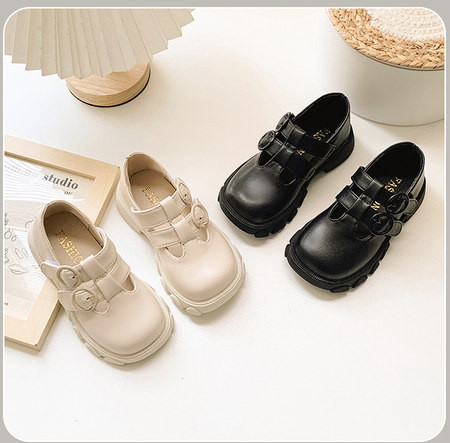 Öko bőr cipő lányoknak tépőzárral